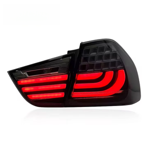 <span class=keywords><strong>Feux</strong></span> <span class=keywords><strong>arrière</strong></span> automatiques pour <span class=keywords><strong>E90</strong></span> Série 3 2009-2012 <span class=keywords><strong>Feux</strong></span> <span class=keywords><strong>arrière</strong></span> <span class=keywords><strong>LED</strong></span> de haute qualité Clignotant et feu de frein Plug and Play - Product Image 1