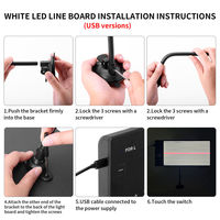 Lampe de détection de bosses Super PDR LED pour réparation de carrosserie sans peinture avec chargeur