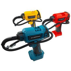 Pompe à air portative 21V pour batterie MWK M18, compresseur rouge, pompe à pneus de voiture électrique, outil industriel multifonctionnel - Product Image 5
