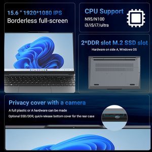 Brand New 15.6 Inch Borderless Full Screen <strong>Display</strong> <strong>Laptop</strong> 512GB 256GB Metal Case Camera Cover Personal Home Business Use - Product Image 3