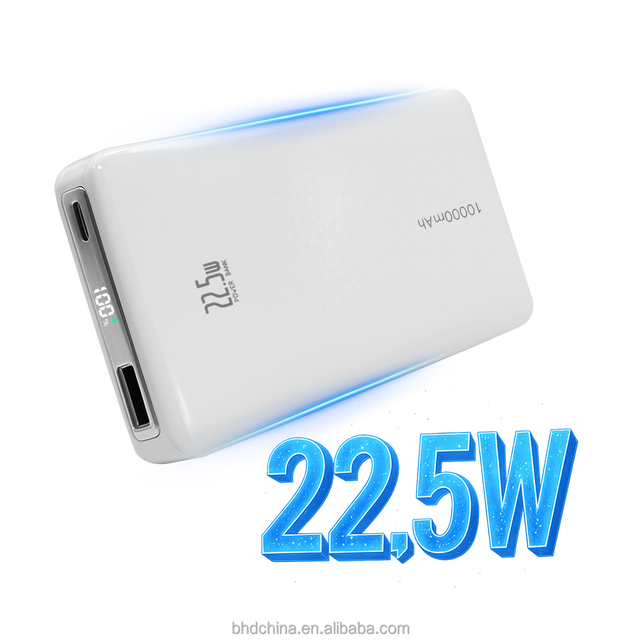 10000mah  22.5W/20W  Portable Power Bank Custom Wholesale Power Bank Fast Charging Customize Portable Charger Power Bank
