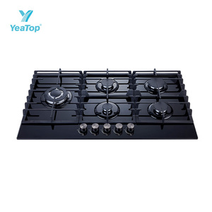 Table de cuisson à gaz haute qualité, robuste, multi-brûleurs, <span class=keywords><strong>pour</strong></span> usage domestique, cuisinière à gaz encastrable - Product Image 2