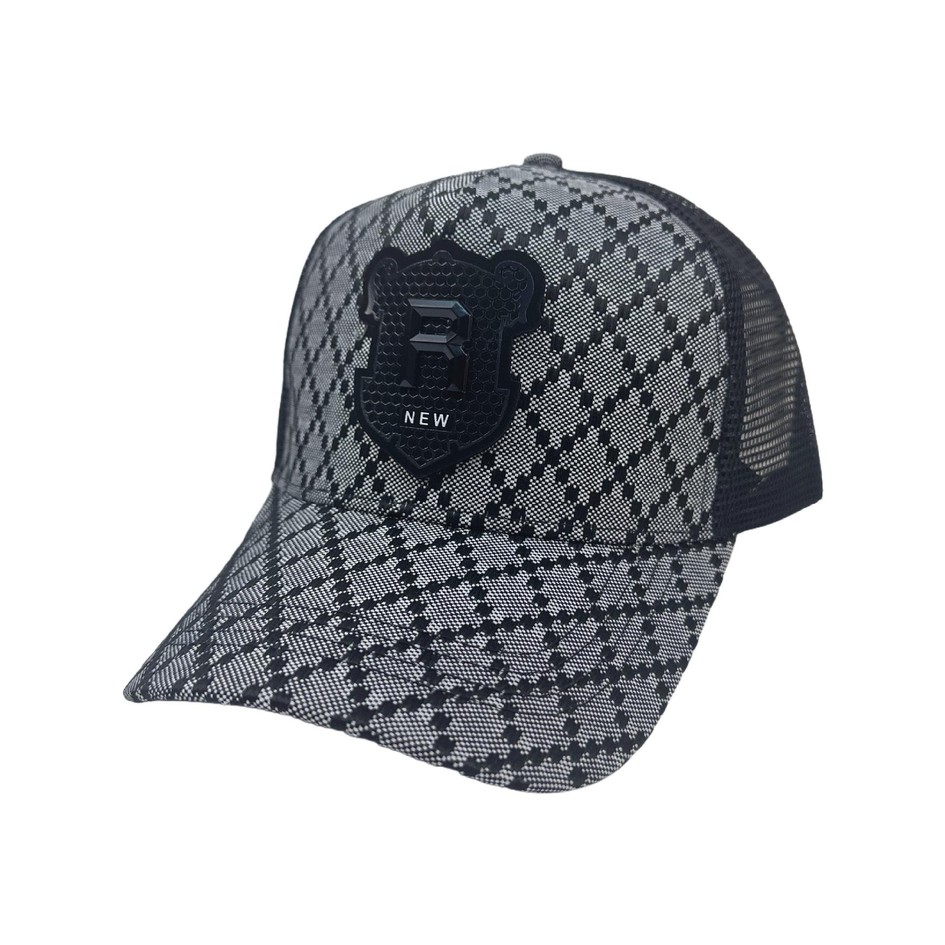 Gris [casquette en maille marquée R]