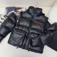 Doudoune Homme Couleur Unie Design Tendance 2026 – Légère, Respirante, Confortable et Chaude, Personnalisable