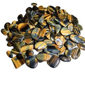 พลอยคาโบชองธรรมชาติหลายตาเสือแบบหลวม AAA + คุณภาพเครื่องประดับควอตซ์บำบัดที่บริสุทธ์โอปอลอเมิสต์มอยส์ซอไนต์หยกอำพัน - Product Image 3