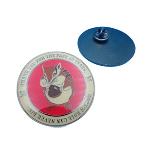 Broche de Aleación de Zinc Dorado con Diseño de Mapa de Corea y Tigre, Regalo 2025, Pin de Moda Unisex con Cierre de Mariposa - Product Image 5