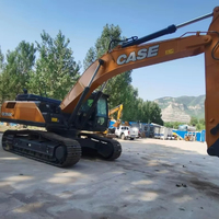 Excavatrice sur chenilles hydraulique CASE CX350C-8 de haute qualité, 36 tonnes, machine à faible consommation de carburant