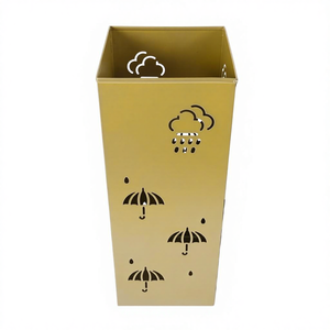 <span class=keywords><strong>Portaombrelli</strong></span> Moderno <span class=keywords><strong>in</strong></span> <span class=keywords><strong>Ferro</strong></span> di Alta Qualità, Colore Oro, per Interni, Ufficio, Hotel, Casa, Soggiorno, con Capacità Bilaterale - Product Image 2