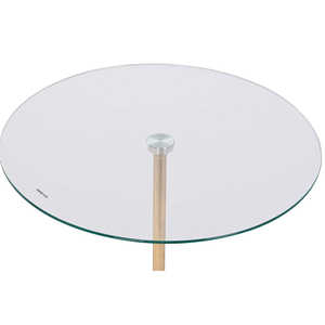 MESA LATERAL DE ACERO Y VIDRIO 45X45X50 - Product Image 3