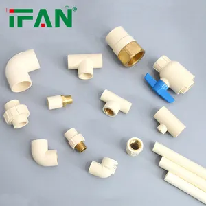 IFAN Trung Quốc nhà máy 1/2 "-2" ASTM 2846 tiêu chuẩn nhựa raccord ống nước phù hợp cpvc phụ kiện đường ống cho hệ thống ống nước