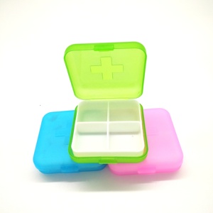 Fabricante de fábrica ambiental Premium cuadrado 4 gids caja de medicina de viaje - Product Image 5