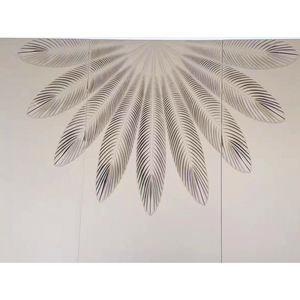 تصميم جرافيكي حديث مقاوم للماء من كلوريد البولي فينيل ثلاثي الأبعاد للجدران ورق حائط جرافيكي للمنزل أو المكتب - Product Image 6