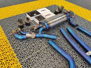 Tubos de Escape de Titanio de Alto Rendimiento con Doble Salida para BMW G20 340i B58 3.0T, Diseño de Última Generación CGW - Product Image 3