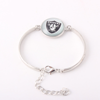 Bracelet tendance avec logo des équipes de football NFL, rugby Buffalo City, accessoires de survie faits à la main, cadeau en gros