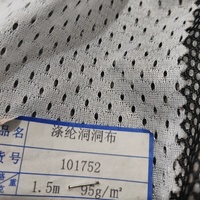 Tissu en maille fonctionnelle 100% polyester, tissu de sport de qualité supérieure, matériau pour vêtements de sport