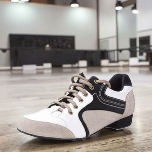 Zapatos de salón de cuero genuino para hombre, calzado de Salón Estándar, estilo informal, para Salsa y baile, 8015 - Product Image 3