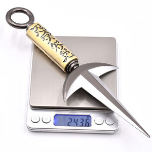 Offre Spéciale 23cm Anime porte-clés Ninja Kunai Cosplay accessoires accessoires métal pendentif épée porte-clés fabricants - Product Image 6