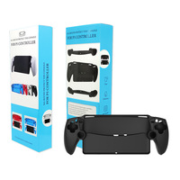 Silikon-Schutzhülle für PS5 Portal Handheld Schutzhülle für PlayStation 5 Portal Gehäuse Transparent