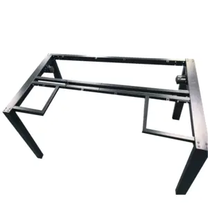 Modern And Simple Double Motor Four-legged Electric Adjustable Workbench Electric Standing Table