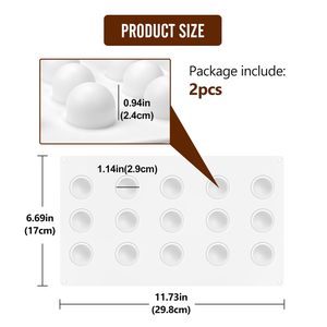 Molde de silicona popular de grado alimenticio para bombas de chocolate caliente, soporte para hornear donuts - Herramientas innovadoras de silicona para repostería - Product Image 2