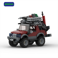 Ensemble de blocs de construction pour enfants, en plastique, pour construire des modèles de voitures miniatures, des mini briques ABS, des voitures jouets, des véhicules, des ensembles de blocs de construction pour garçons