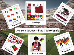 Livraison rapide drapeau mondial impression impression personnalisée bannière nationale drapeaux du monde 2022 Qatar Top 32 pays drapeaux en Stock - Product Image 3