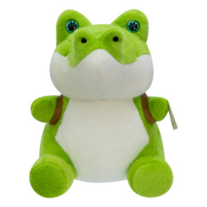 EZBABY Boneka Buaya Hijau Besar Hewan Laut Bantal Tidur Lembut Super Lembut Plush Biru Hadiah Uniseks Lucu - Product Image 5