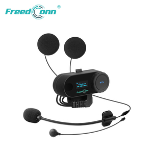 T-COM SC ชุดระบบสื่อสารอินเตอร์คอม BT5.0จับคู่อเนกประสงค์ขนาด800เมตรพร้อมหน้าจอ LCD/เพลงร่วมกัน - Product Image 4