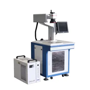 JPT UV kaca logam pvc, mesin ukiran dengan laser dingin 3W 5W