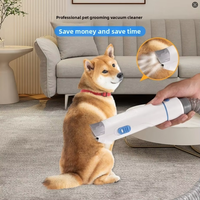 Kit de toilettage pour animaux de compagnie, aspirateur ultra silencieux à faible bruit, tondeuse à poils pour chiens et chats sensibles, ensemble professionnel 5 en 1