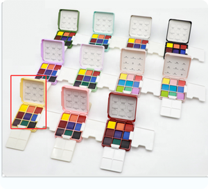 Set di Acquerelli Portatile Artecho 9 Colori con Tubetti da 2mL per Tela, Carta e Vetro - Materiali Artistici - Product Image 1
