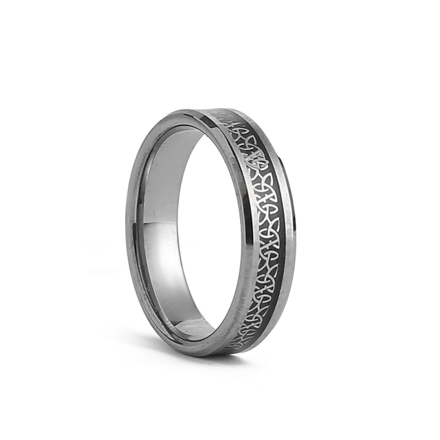 Celtic Heritage Jewelry 6mm Tungsten Ring Mens Tungsrten Carbide Ring Jewelry Wholesale