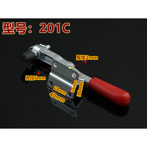 ตัวหนีบแบบเร็ว 201C 155 มม. ตัวหนีบเหล็กสำหรับงานไม้ - Product Image 4