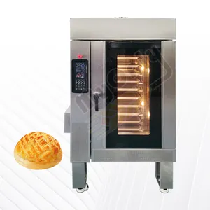 Industrial 95l 6 Layers 4 Deck Steam Gas Infrared Convection Oven Horno Rotativo De Conveccion