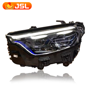 Para mercedes-benz <span class=keywords><strong>GLC</strong></span> LED faros 2023-2025 C254 X254 faros de gama alta <span class=keywords><strong>GLC</strong></span> señal de giro haz alto Angel Eye proyector lente - Product Image 3