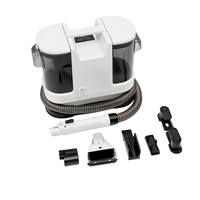 Nettoyeur Ponctuel Électrique Portable pour Tapis, Canapés et Taches d'Animaux avec Tube de Rallonge