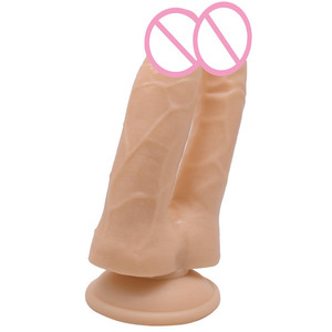 Dildo de Doble Cabeza Mivoo, Material de PVC Suave, 100% Impermeable, Ecológico, Sensación Realista, Masturbación con Pene Realista - Product Image 3