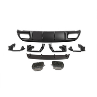 Vente en gros usine : Diffuseur arrière et embouts d'échappement AMG A45 pour Mercedes-Benz Classe A W176 2013-2018 Sport AMG Line