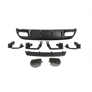 Diffusore Posteriore AMG A45 con Terminali di Scarico per <span class=keywords><strong>Mercedes</strong></span> Benz Classe A W176 2013-2018 Sport, Vendita all'Ingrosso di Fabbrica - Product Image 3