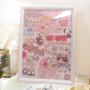 Set <span class=keywords><strong>Puzzle</strong></span> Premium da 500 Pezzi con Poster e Vassoio per l'Organizzazione, Divertimento Stimolante per Famiglie e Adulti - Product Image 1