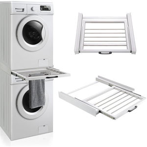 Kit d'empilage de sèche-linge pour lave-linge <span class=keywords><strong>à</strong></span> bas prix avec plateau d'<span class=keywords><strong>étagère</strong></span> <span class=keywords><strong>à</strong></span> linge coupe universelle - Product Image 2