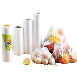 Rollo de Plástico Transparente de Grado Alimenticio, Bolsa de Rollo Personalizada para Envasado de Frutas y Verduras Frescas - Product Image 1