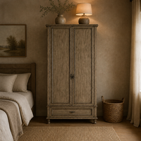 Commode de rangement et armoire à 2 portes, style palais traditionnel de luxe, pour projet résidentiel moderne, écologique, gain de place et durable