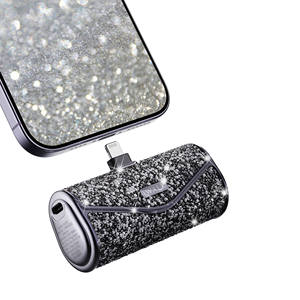 <span class=keywords><strong>พา</strong></span><span class=keywords><strong>ว</strong></span><span class=keywords><strong>เวอร์</strong></span><span class=keywords><strong>แบงค์</strong></span>ไร้สายเพชร<span class=keywords><strong>แท้</strong></span>สุดหรู ขนาดมินิ พก<span class=keywords><strong>พา</strong></span>สะดวก UL 5000mAh USB C ชาร์จเร็<span class=keywords><strong>ว</strong></span>สองทิศทาง สำหรับผู้หญิง - Product Image 1