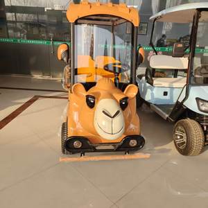 Voitures électriques de tourisme de style dessin animé personnalisables neuves de la marque HKBG >8 places Batterie au plomb pour parcs d'attractions aéroports - Product Image 6