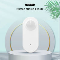 Détecteur de mouvement intelligent WiFi Zigbee PIR, grand angle 105°, portée 5m, autonomie de 3 mois, alertes via application Android, compatible Tuya/Home Flip