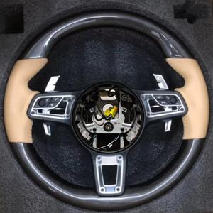 Volant de course personnalisé en fibre de carbone pour Porsche 718 <span class=keywords><strong>911</strong></span> 918 Spyder CARRERA GT Cayenne GT2RS MACAN Panamera TAYCAN Turbo - Product Image 5