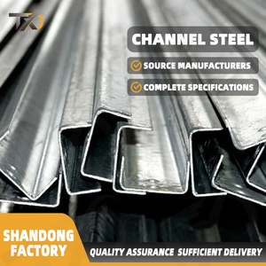 Trong Kho Q235 Q345 Nhúng Nóng Mạ Kẽm Chùm Sắt U <span class=keywords><strong>C</strong></span> Rãnh <span class=keywords><strong>C</strong></span>-Kênh Xà Gồ Carbon Thép Kênh Chùm Cho Treo Đồ Nội Thất - Product Image 3