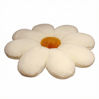 Oreiller de chevet tissé de luxe pour femme, motif tournesol, couleur unie, écologique, amovible et lavable, style célébrité cyber, tendance Instagram