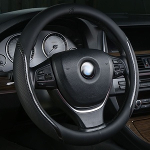 <span class=keywords><strong>Protector</strong></span> <span class=keywords><strong>de</strong></span> Volante <span class=keywords><strong>de</strong></span> Coche <span class=keywords><strong>de</strong></span> Lujo al por Mayor 2026, Universal <span class=keywords><strong>de</strong></span> 14.5-15 Pulgadas, Transpirable, <span class=keywords><strong>de</strong></span> Cuero Nappa - Product Image 6